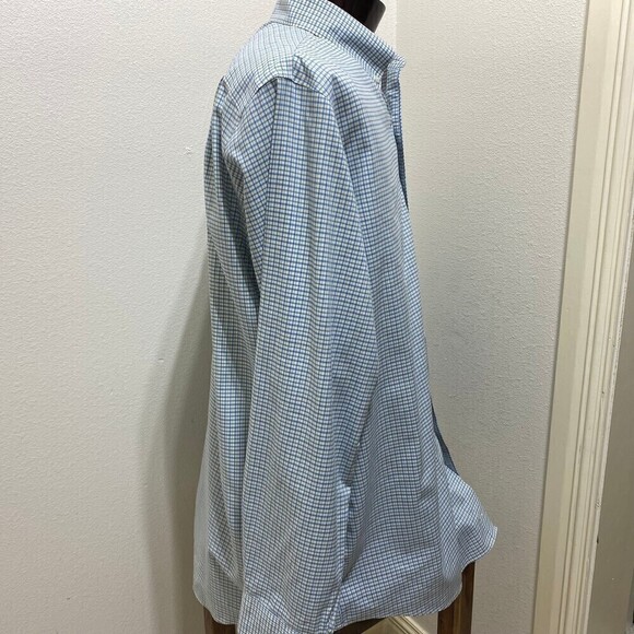 L.L. Bean 100% Cotton Wrinkle Resistant Men's Dress Shirt Size Large REG - Picture 3 of 7
